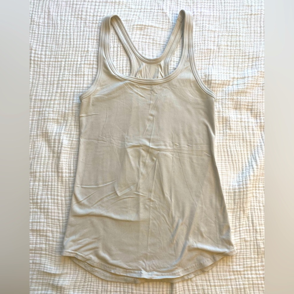 Lululemon Studio Racerback white
